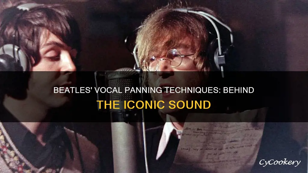 do the beatles pan their vocals