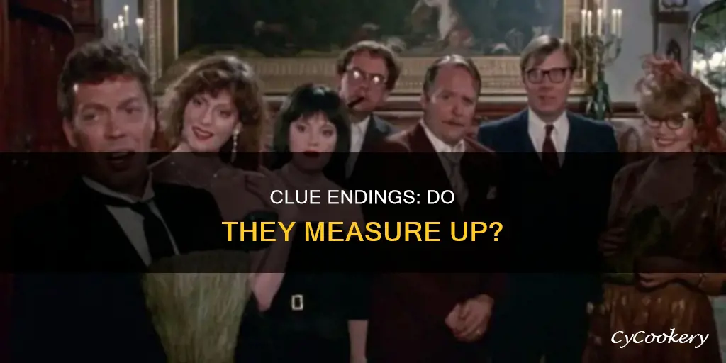 do the clue endings pan out