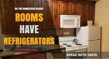 Homestead Resort Rooms: Refrigerator Availability and Amenities Explained