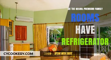 Negril Premium Family Rooms: Refrigerator Amenities Explained