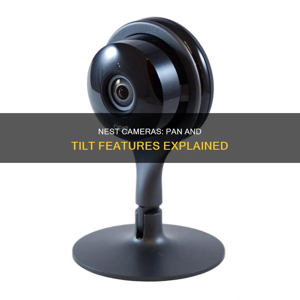 do the nest cameras pan or tilt