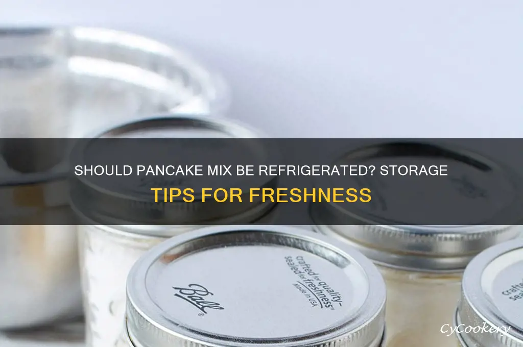 do the pancake box have to be refrigerated