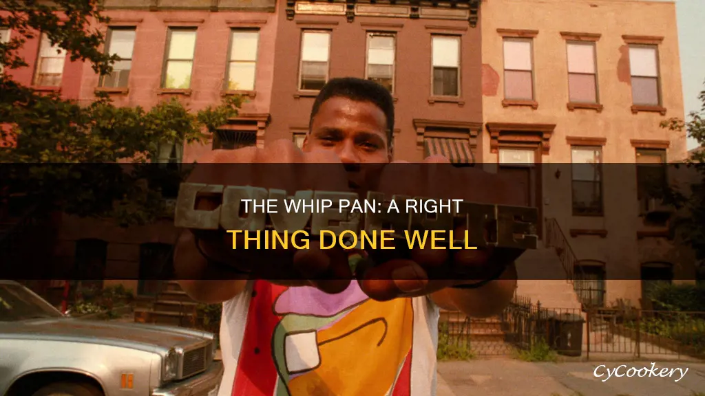 do the right thing whip pan