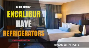Excalibur Hotel Rooms: Do They Include Refrigerators? Find Out Here
