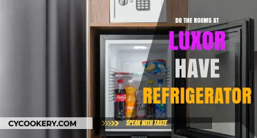 Luxor Hotel Rooms: Do They Include Refrigerators? Find Out Here
