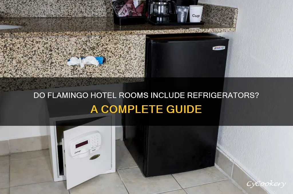 do the rooms at the flamingo have refrigerators
