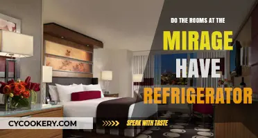 Mirage Hotel Rooms: Refrigerators Included or Extra Amenity?