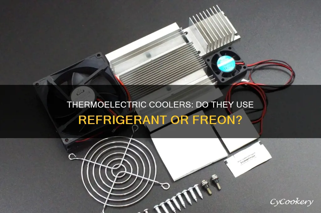 do thermoelectric coolers use refrigerant or freon