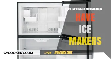 Do Top Freezer Refrigerators Have Ice Makers? Find Out Here