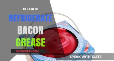 Should Bacon Grease Be Refrigerated? Storage Tips for Cooks