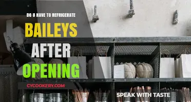 Should You Refrigerate Baileys After Opening? Storage Tips Revealed