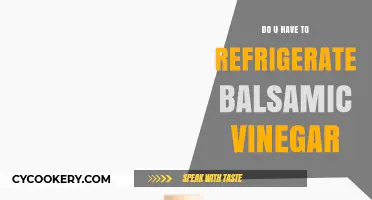 Should Balsamic Vinegar Be Refrigerated? Storage Tips Revealed