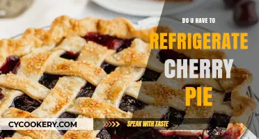 Should Cherry Pie Be Refrigerated? Storage Tips for Freshness