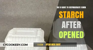 Should You Refrigerate Corn Starch After Opening? Storage Tips Revealed