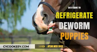 Should You Refrigerate Deworming Medication for Puppies? A Guide