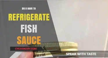 Should Fish Sauce Be Refrigerated? Storage Tips for Freshness