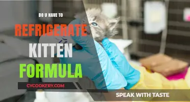 Should Kitten Formula Be Refrigerated? Essential Care Tips for New Owners