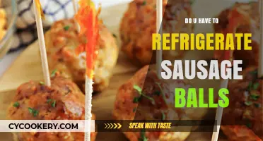 Should Sausage Balls Be Refrigerated? Storage Tips for Freshness