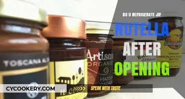 Should You Refrigerate Jif or Nutella After Opening? Tips Inside