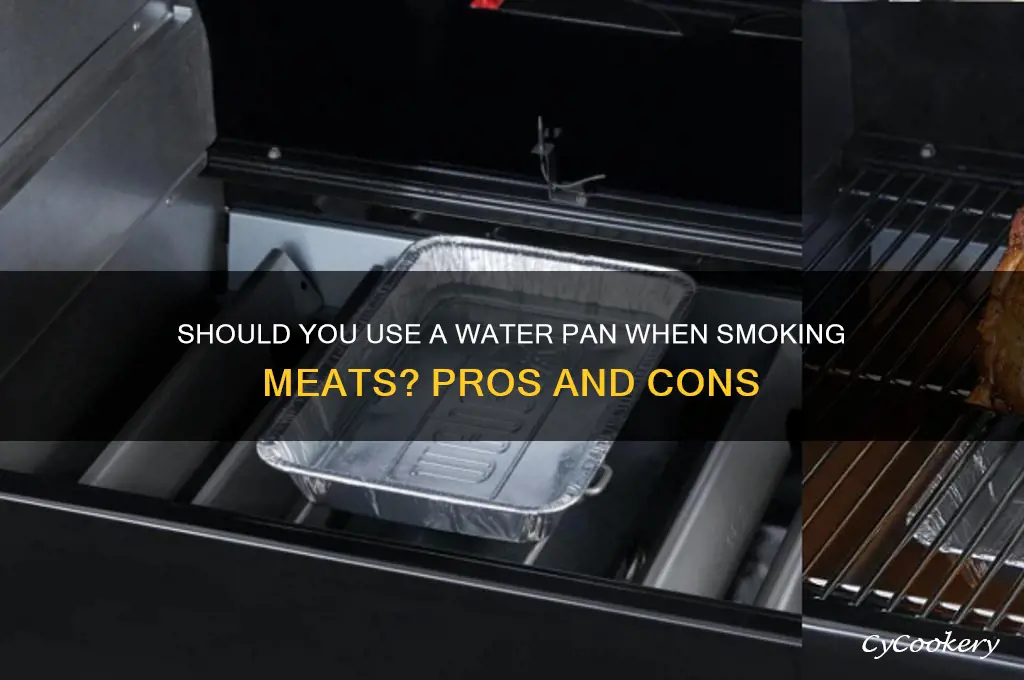 do use water pan with