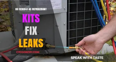Vehicle AC Refrigerant Kits: Effective Leak Fix or Temporary Solution?