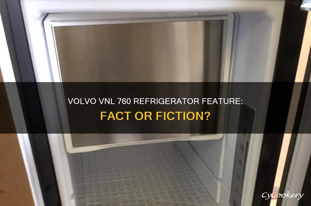 do volvo vnl 760 come with refrigerators