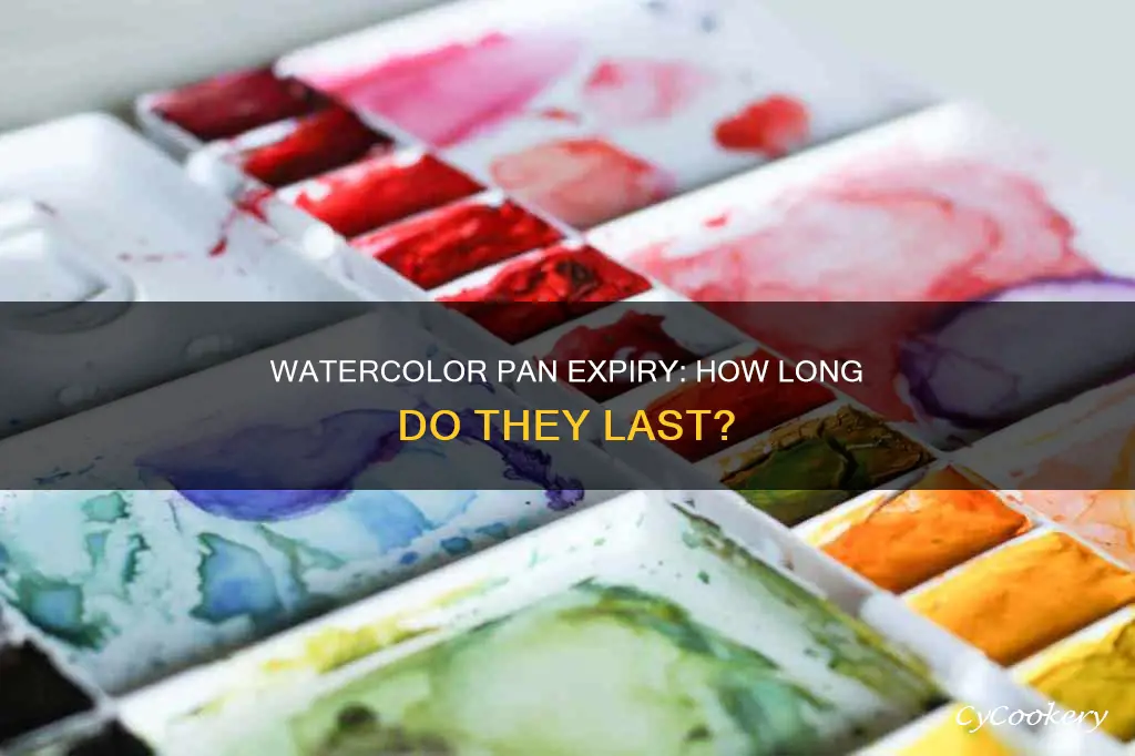 do watercolor pans expire