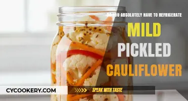 Should Mild Pickled Cauliflower Be Refrigerated? Storage Tips Revealed