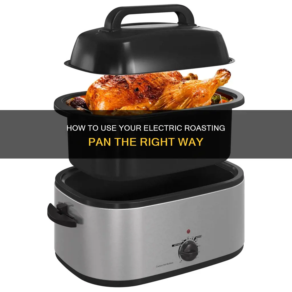 do you add water inbetween electric rasting pan