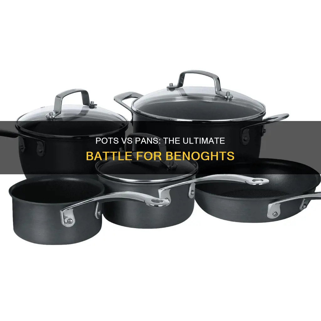 do you amke benoghts in a pot or a pan