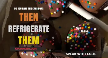 Baking and Chilling Cake Pops: A Step-by-Step Guide to Perfection