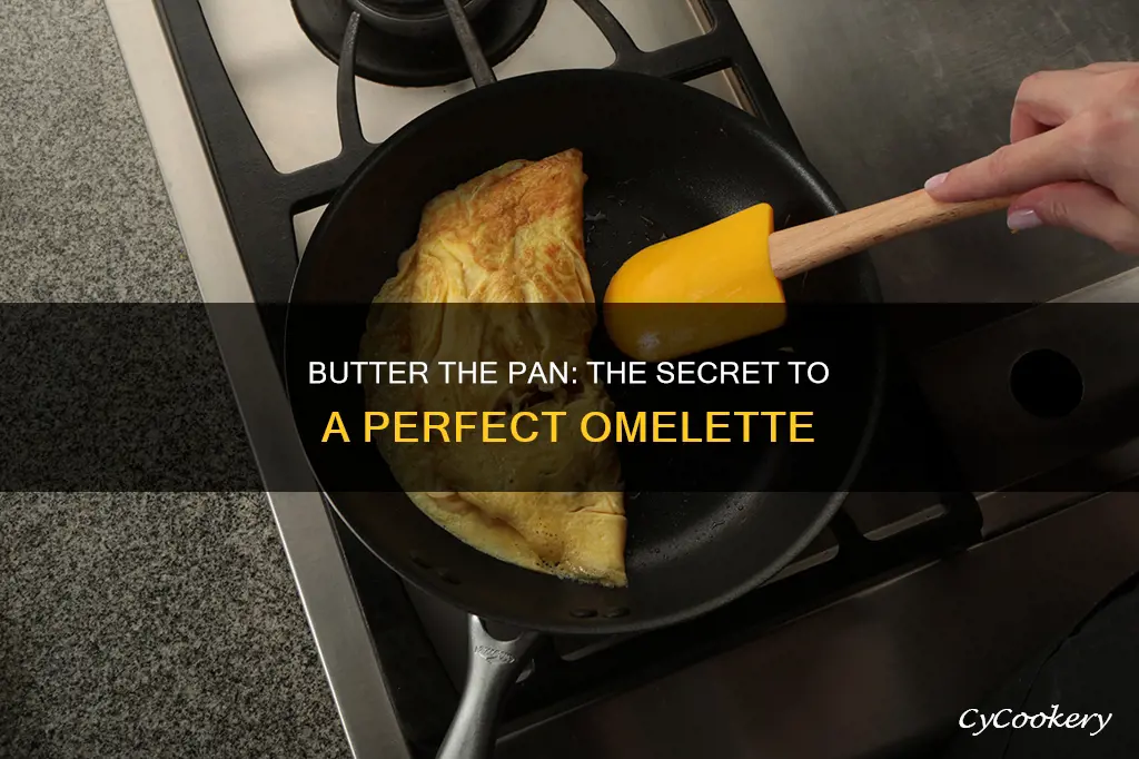 do you butter the pan for omelette