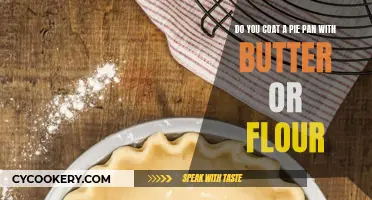 Coating Pie Pans: Butter or Flour?