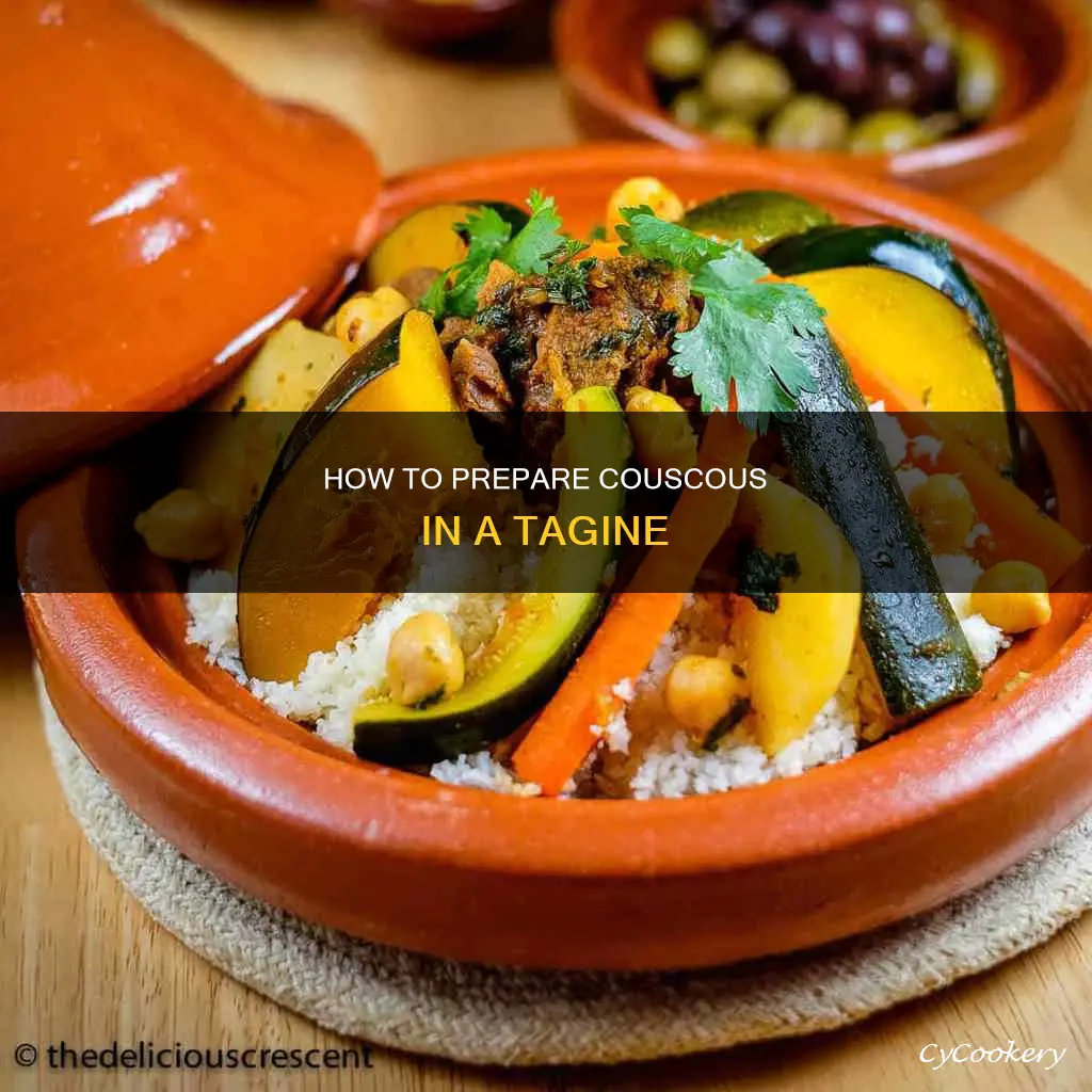 do you cook couscous in a tagine