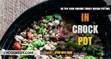 How to Cook Ground Turkey in a Crock Pot