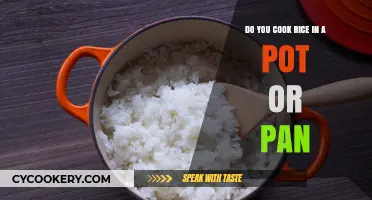 The Perfect Rice: Pot or Pan?