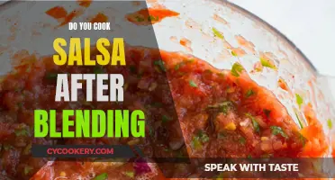 Blended Salsa: To Cook or Not to Cook?