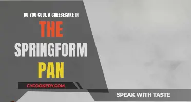 Cooling Cheesecake: Springform Pan Pros and Cons