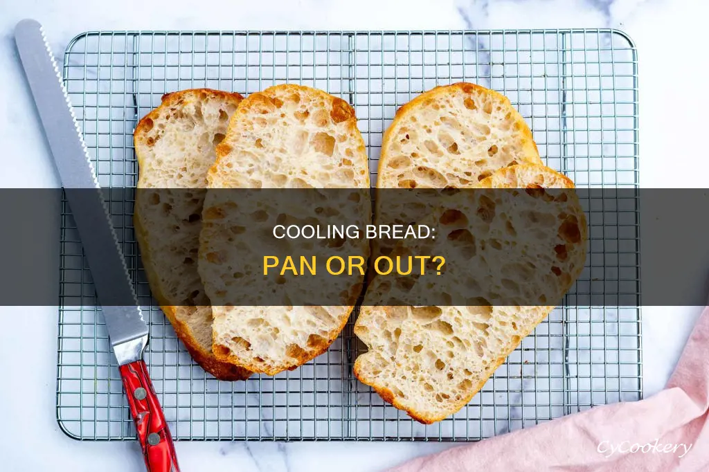 do you cool bread in the pan