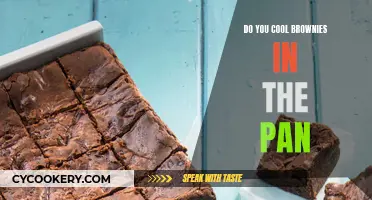 Cooling Brownies: Pan or Out?
