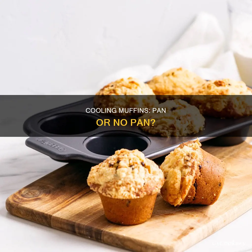 do you cool muffins in the pan