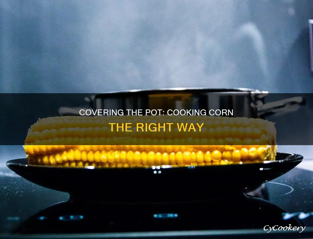 do you cover the pot when cooking corn