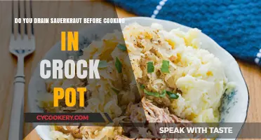 How to Prepare Sauerkraut for Your Slow Cooker