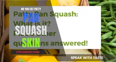 Should You Eat Patty Pan Squash Skin?