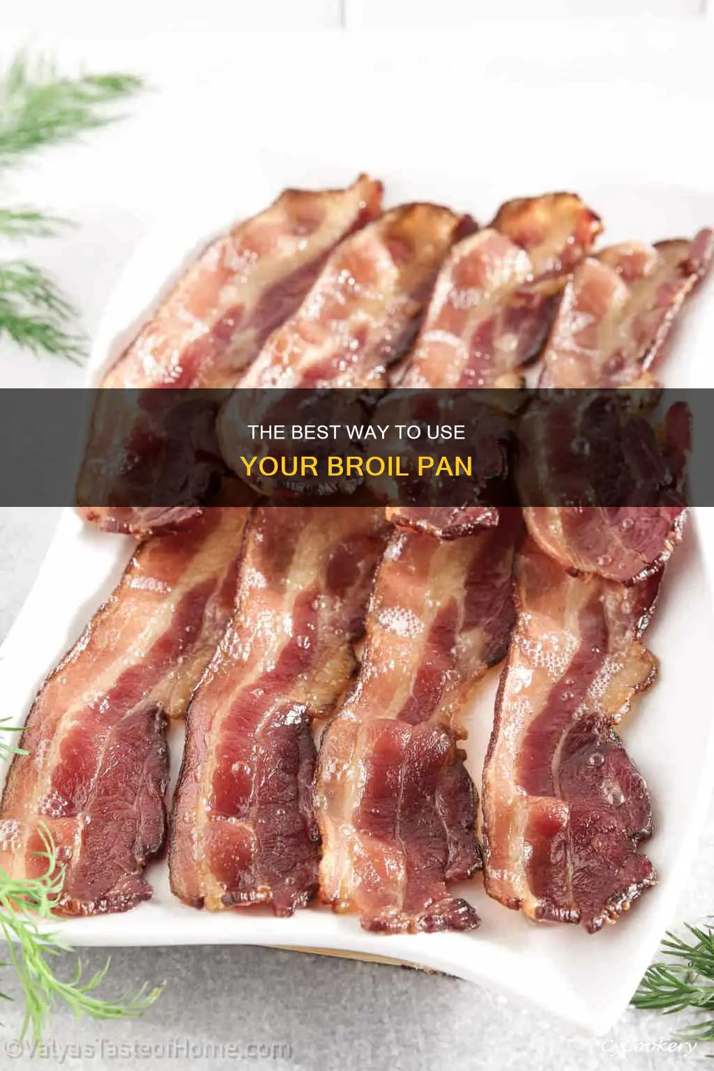 do you flip bac ok n onbroil pan