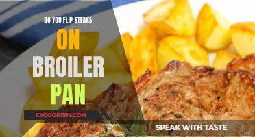 Broiling Steaks: Flip or No Flip?