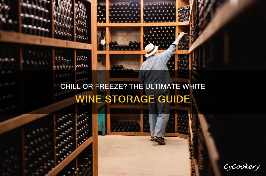 do you freez or refrigerate white wine