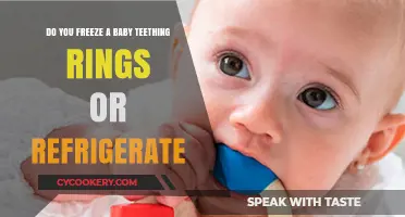 Freeze or Refrigerate Baby Teething Rings: What's Best for Soothing?