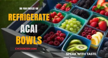 Freeze or Refrigerate Acai Bowls: Optimal Storage Tips for Freshness