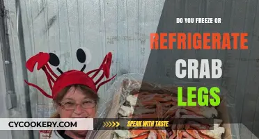 Freeze or Refrigerate Crab Legs: The Best Storage Method Revealed